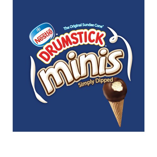 Nestlé Drumstick Frozen Minis Dipped Vanilla 6 x 60 ml
