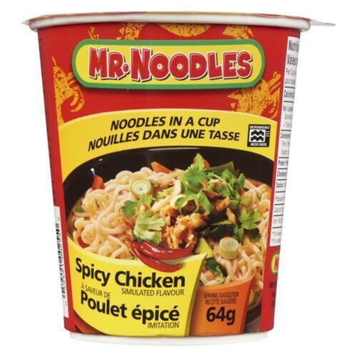 Mr. Noodles Cup Of Soup Spicy Chicken 64 g