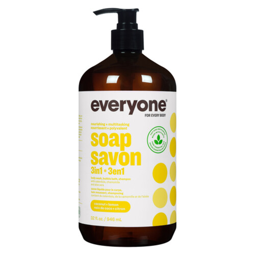 Everyone 3 In 1 Soap Coconut and Lemon 946 ml