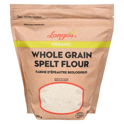 Longo's Organic Spelt Flour Whole Grain 700 g