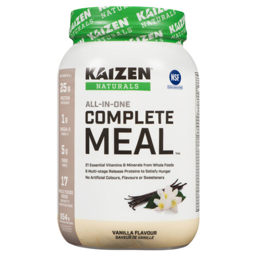 Kaizen Complete Meal Vanilla Protein Powder 854 g