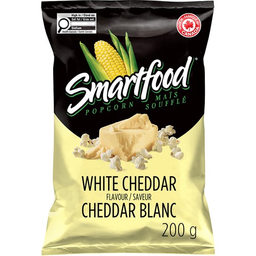 Smartfood Seasoned Popcorn White Cheddar 200 g