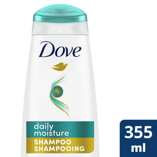Dove Daily Moisture Shampoo Moisturizes With Bio-Nourish Complex 355 ml