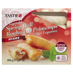 Tastie Frozen Spring Roll Vegetable 204 g - Voilà Online Groceries & Offers