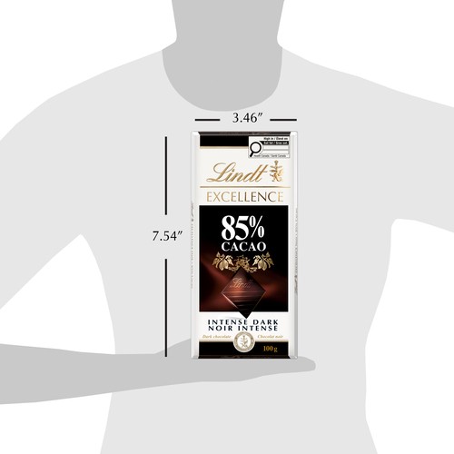 Lindt Excellence Dark Chocolate Bar 85% Cacao 100 g