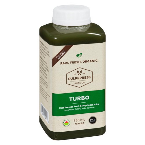 Pulp & Press Juice Cold Pressed Juice Turbo 355 ml