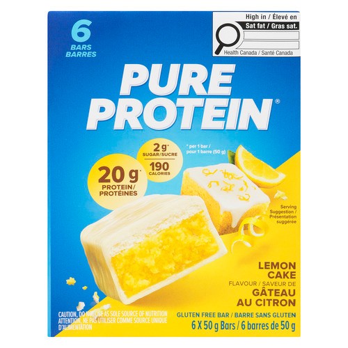 Pure Protein Gluten-Free Bar Lemon 50 g