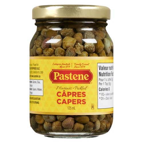 Pastene Pickled Capers 125 ml