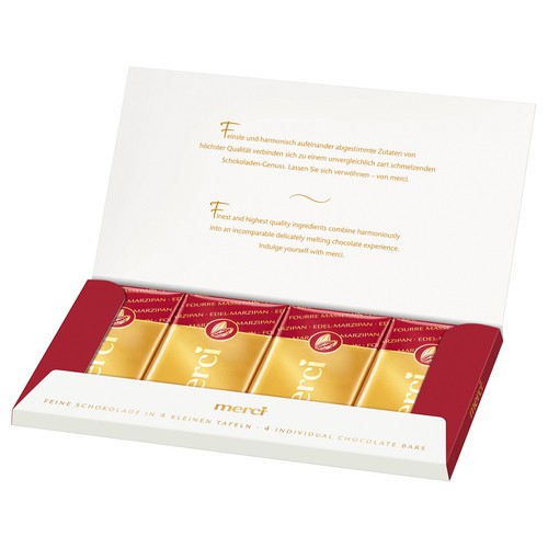 Merci Marzipan Chocolate Tablet 112 g