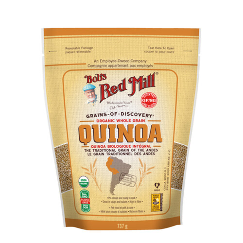Bob's Red Mill Organic Quinoa White 737 g