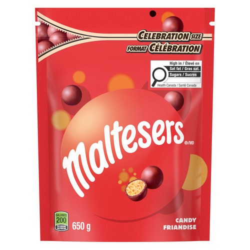 Maltesers Candy Bites Sharing Bag Milk Chocolate 650 g