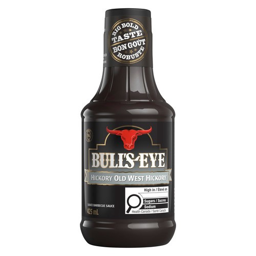 Bull's-Eye Barbecue Sauce Hickory Smoke 425 ml