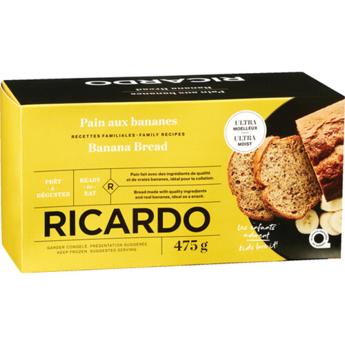 RICARDO Bread Banana 475 g (frozen)