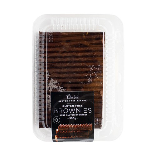 Ohh La La Gluten Free Brownies Slab 500 g