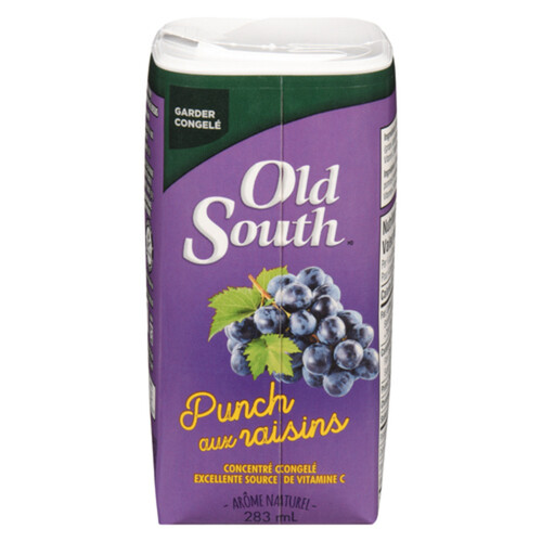 Old South Frozen Juice Grape Punch 283 ml