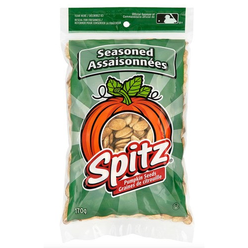 Spitz Seasoned Pumpkin Seeds 170 g