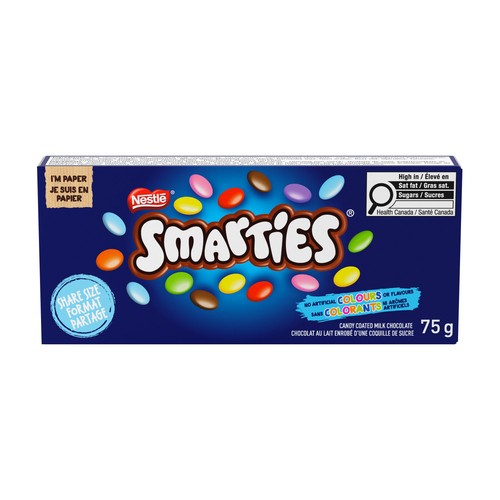 Smarties Candy Coated Milk Chocolate Share Size 75 g