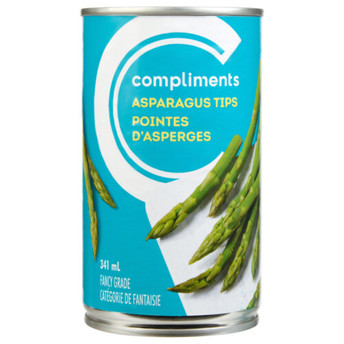 Compliments Canned Asparagus Tips 341 ml