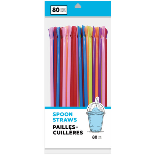 Spoon Straws 80 Pack