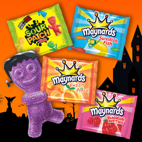 Maynards Candy Assortment For Halloween 115 Packs 1.43 Kg