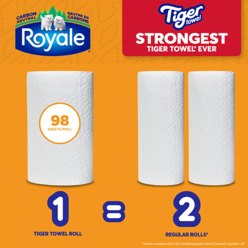 Royale Paper Towel 2-Ply 3 Rolls x 98 Sheets