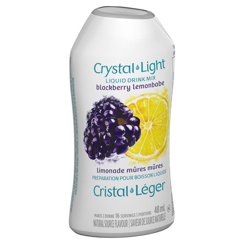 Crystal Light Liquid Drink Mix Blackberry Lemonbabe 48 mL