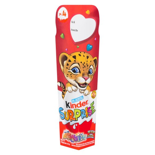 Ferrero Canada Kinder Surprise Chocolate Vertical Classic Case Valentines Day 80 g