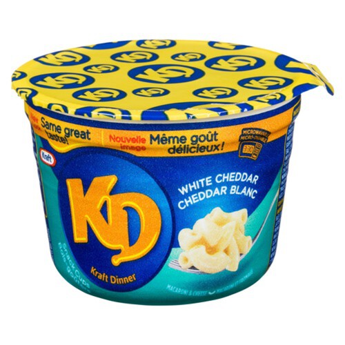 Kraft Dinner Snack Cups Macaroni & Cheese  White Cheddar  58 g