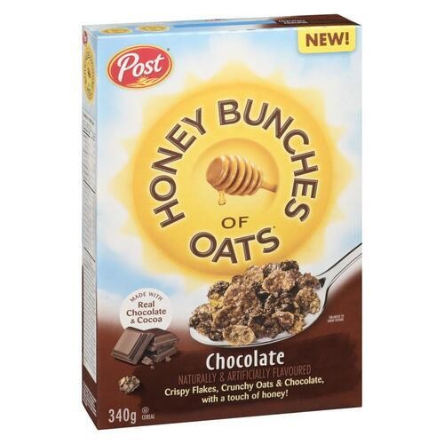 Post Honey Bunches Of Oats Cereal Chocolate 340 g