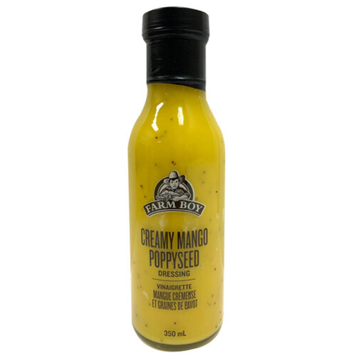 Farm Boy Dressing Creamy Mango Poppyseed 350 ml