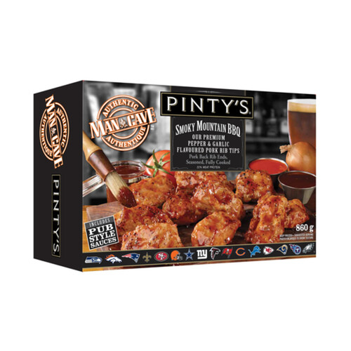 Pinty's Frozen Pork Back Rib Ends 860 g