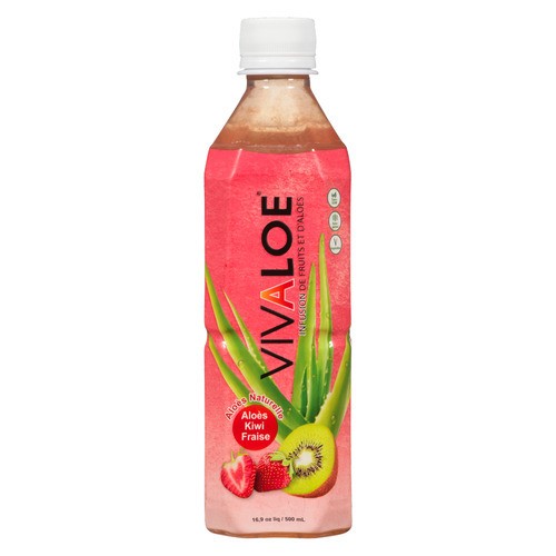 Vivaloe Drink Kiwi Strawberry 500 ml (bottle)