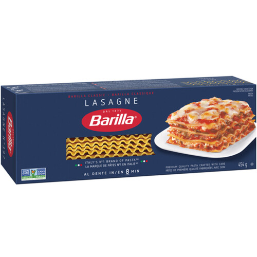 Barilla Lasagna Pasta 454 g