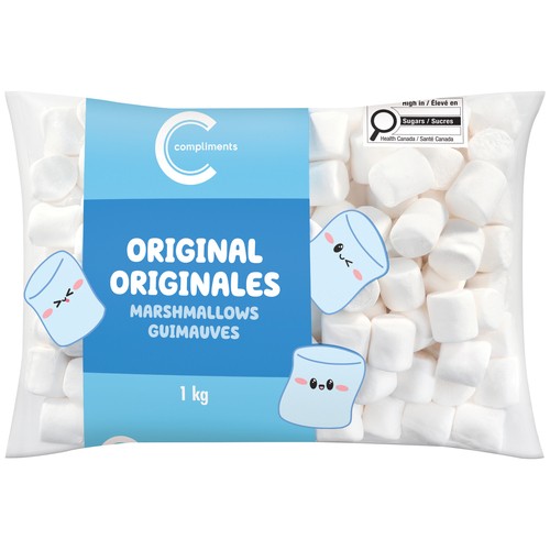 Compliments Large White Marshmallows 1 kg