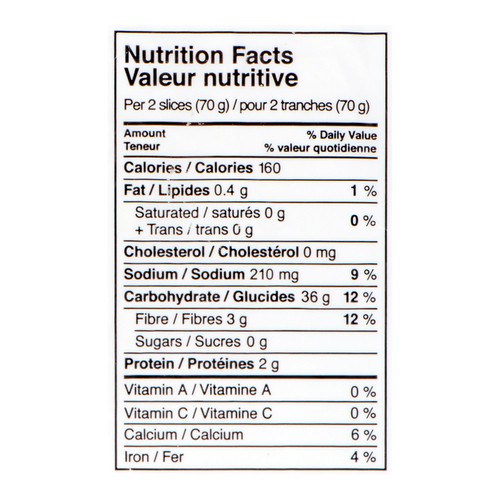 Aidan's Gluten-Free Loaf 600 g (frozen)