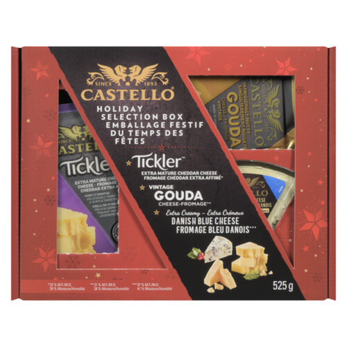 Castello Cheese Holiday Selection Box 525 g