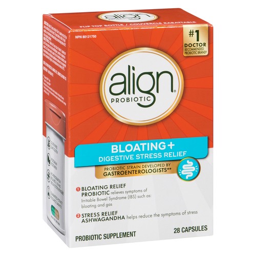 Align Probiotic Supplements Bloating And Digestive Stress Relief Capsules 28 Count