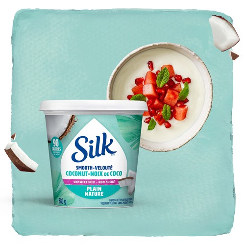 Silk Gluten-Free Coconut Yogurt Unsweetened Plain 680 g