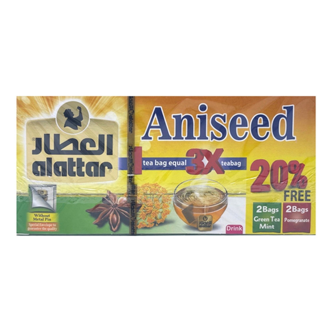 Alattar Herbals Tea Aniseed Variety 20 Tea Bags - Voilà Online ...