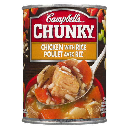 Campbell's Chunky Soup Chicken With Rice 540 ml