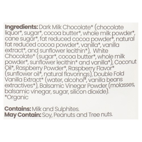 Chocxo Dark Milk Chocolate Raspberry Crème Cups 98 g