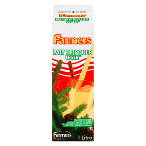 Farmers Light Eggnog 1 L