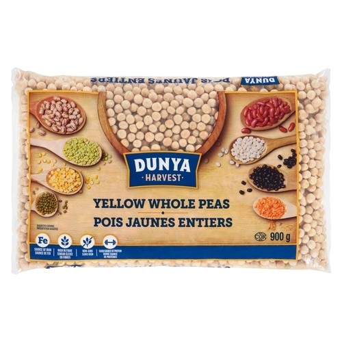 Dunya Harvest Whole Peas Yellow 900 g
