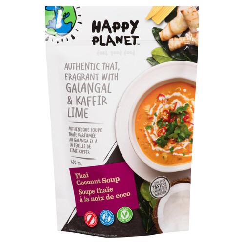 Happy Planet Gluten-Free Soup Thai Coconut 650 ml