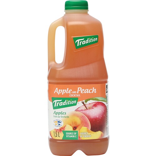 VPJ Juice Apple & Peach 1.5 L 