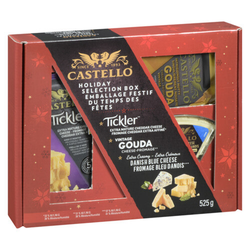 Castello Cheese Holiday Selection Box 525 g