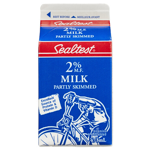 Sealtest 2% Milk Partly Skimmed 473 ml