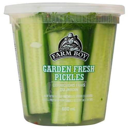 Farm Boy Pickles Garden Fresh 680 ml