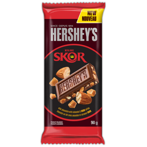 Hershey's Skor & Milk Chocolate Bar With Almond 90 g