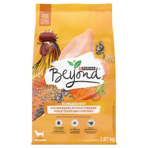 Beyond Simply Dry Dog Food Farm-Raised Chicken & Whole Barley Recipe 1.67 kg